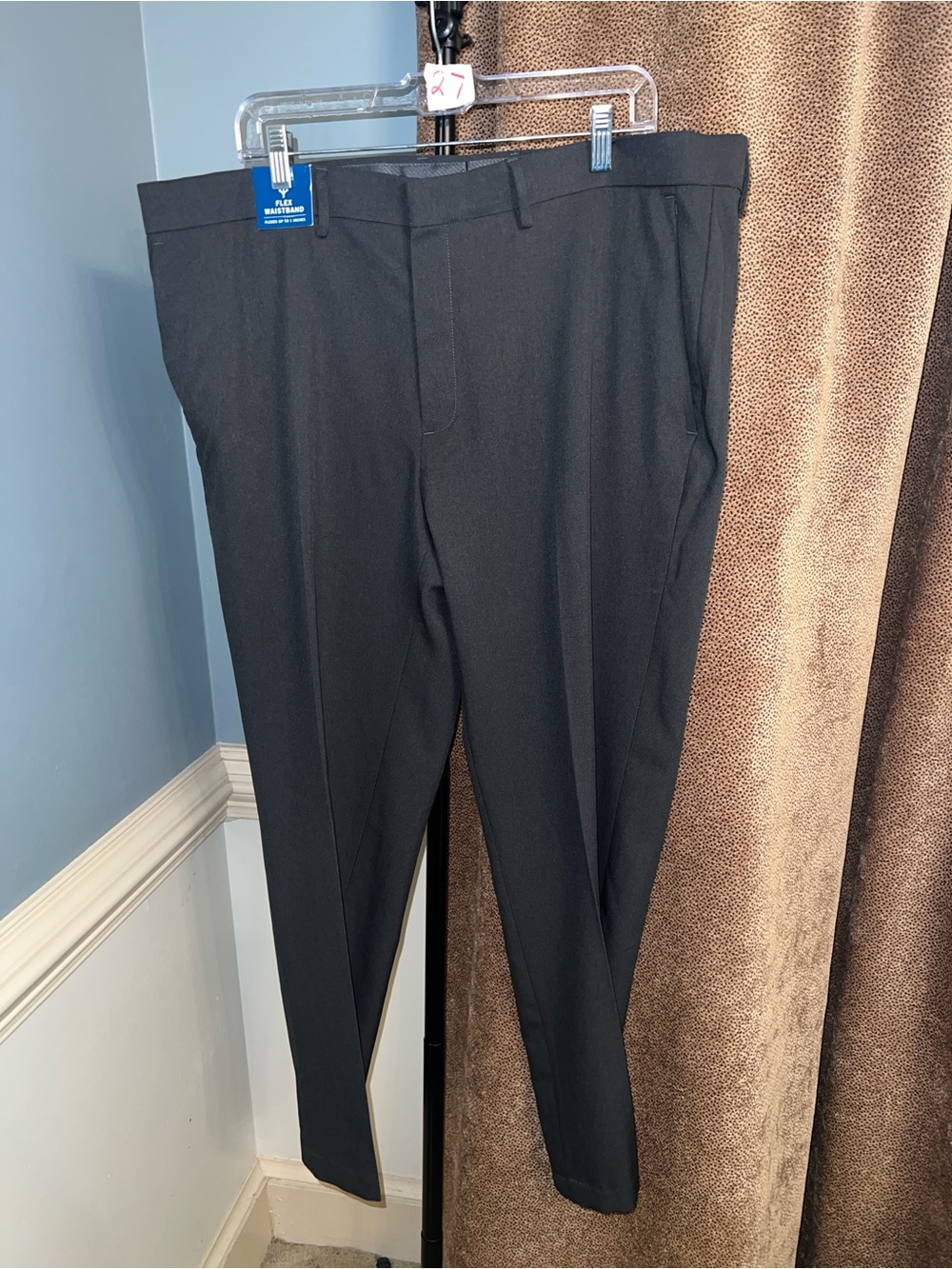 Kenneth Cole Men's grey Dress Slacks - Modern Tapered Cut NWT